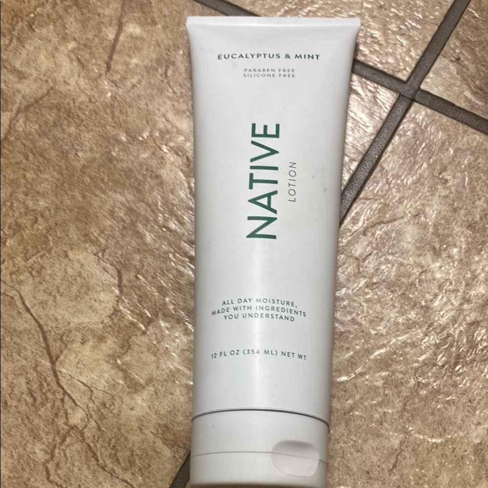Native Eucalyptus & Mint Lotion Natural Paraben-Free
